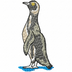Pinguins Embroidery Design 4 Pinguins Embroidery Design 4